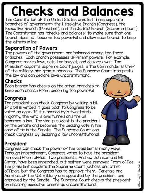 checks and balances review worksheet answers